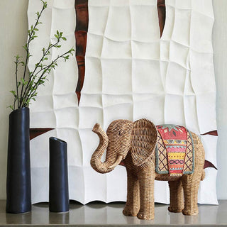 Buddha Gift Elephant Resin Wisdom Wealth Home Decoration