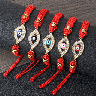 Buddha Gift Evil Eye Keep Away Evil Spirits String Bracelet