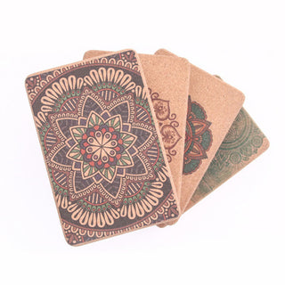 Buddha Gift Tibetan Mandala Mindful Yoga Cork Block
