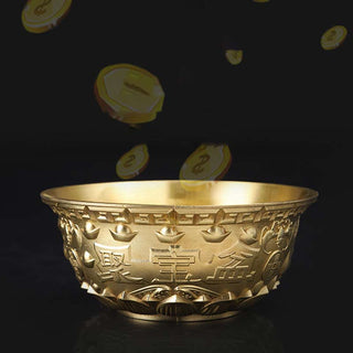 Buddha Gift FengShui Attracting Wealth Copper Decoration