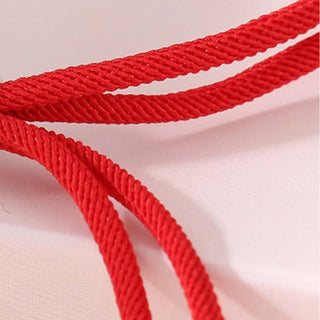 Buddha Gift 925 Sterling Silver Red String Layered Braid Bracelet