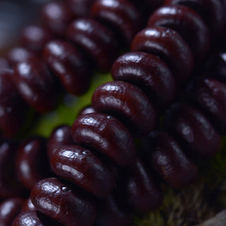 Buddha Gift Natural Tibet 108 Mala Beads Purple Bodhi Seed Wealth Bracelet