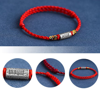 Buddha Gift Handcrafted 925 Sterling Silver Everything Goes Well Design Protection Strength Bracelet Anklet