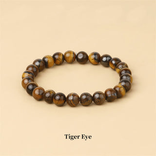 Buddha Gift Natural Stone Quartz Healing Beads Bracelet