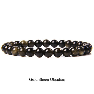 Buddha Gift Natural Stone Quartz Healing Beads Bracelet