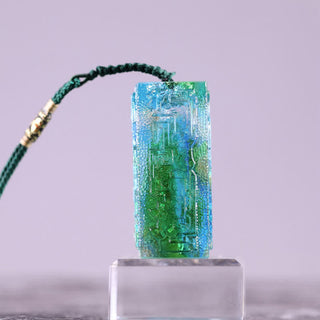 Buddha Gift Feng Shui Handmade Liuli Crystal Art Piece Home Office Decoration