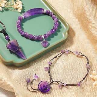 Buddha Gift Bring Serenity into Your Life Amethyst Bundle