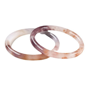 Buddha Gift Purple Golden Silk Jade Wealth Bracelet Bangle