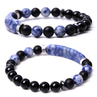 Buddha Gift Natural Crystal Blue Aventurine Healing Bracelet