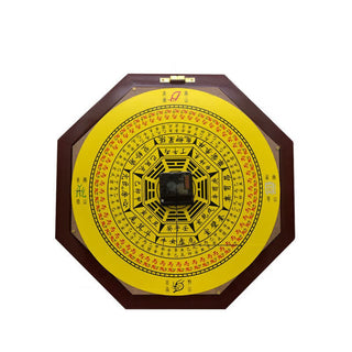 Buddha Gift Feng Shui Bagua Map Balance Energy Map Wall Clock