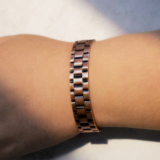 Buddha Gift Vintage Copper Balance Cuff Bracelet