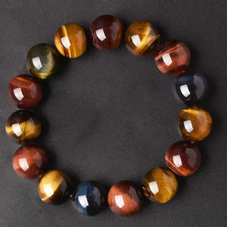 Buddha Gift Natural Tiger Eye Positive Protection Bracelet