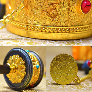 Buddha Gift Tibetan Lucky Prayer Wheel Decoration