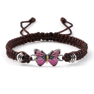 Buddha Gift Butterfly Freedom Love String Charm Bracelet