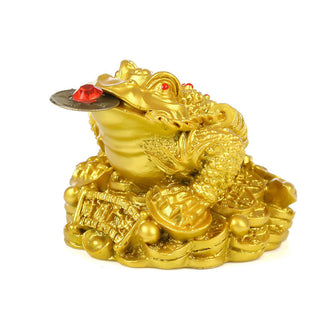 Buddha Gift FengShui Wealth Lucky Frog Decoration