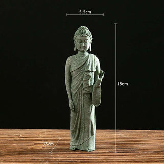 Buddha Gift Tibetan Meditation Contemplation Buddha Serenity Compassion Statue Figurine Decoration