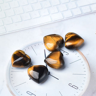 Buddha Gift Natural Amethyst Tiger's Eye Stone Love Decoration