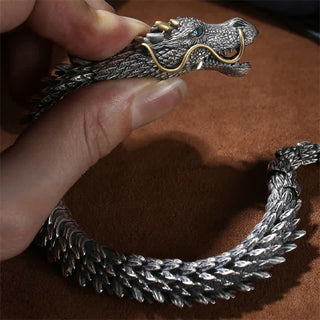 Buddha Gift Nordic Dragon Handmade Amulet Luck Protection Chain Bracelet