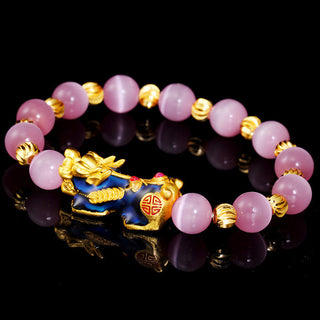 Buddha Gift Pixiu Cat Eye Lucky Bracelet