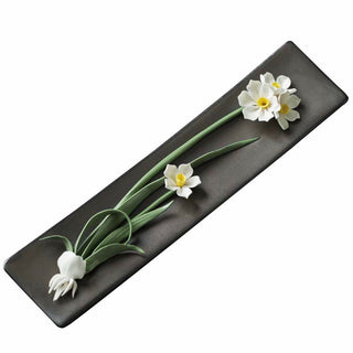 Buddha Gift Lotus Peony Rose Flower Ceramic Spiritual Incense Burner