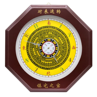 Buddha Gift Feng Shui Bagua Map Balance Energy Map Wall Clock
