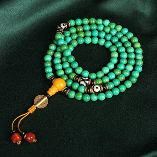 Buddha Gift Tibetan Turquoise Mala Balance Necklace Bracelet