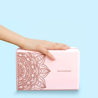 Buddha Gift Tibetan Mandala Mindful Soft Non-Slip Foam Yoga Block