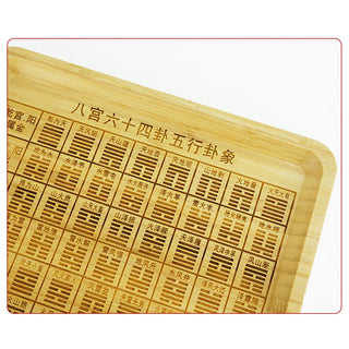 Buddha Gift Feng Shui Bamboo Bagua Map Harmony Energy Map