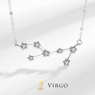 Buddha Gift 925 Sterling Silver 12 Constellations of the Zodiac Astrology Blessing Necklace Pendant
