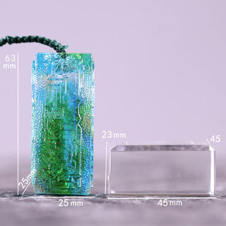 Buddha Gift Feng Shui Handmade Liuli Crystal Art Piece Home Office Decoration