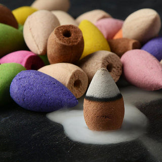 Buddha Gift Mixed Aroma Backflow Incense 50 Cones Pack