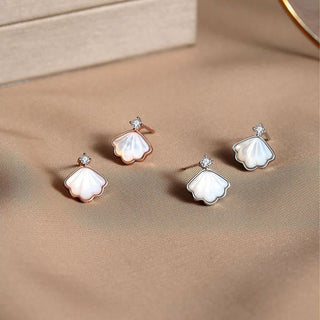 Buddha Gift 925 Sterling Silver Tridacna Stone Shell Blessing Necklace Pendant Bracelet Earrings Jewelry Set