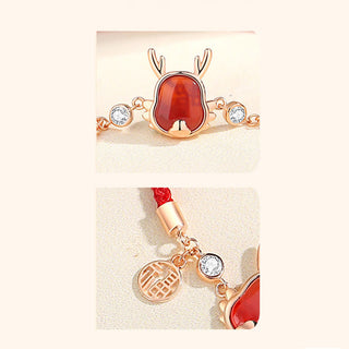 ❗❗❗A Flash Sale- Buddha Gift 925 Sterling Silver Year of the Dragon Natural Red Agate Dragon Attract Fortune Fu Character Strength Bracelet Necklace Pendant Earrings