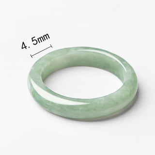 Buddha Gift Natural Jade Prosperity Abundance Ring