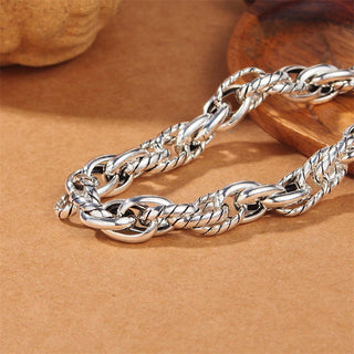 Buddha Gift 925 Sterling Silver Dragon Luck Protection Bracelet