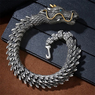 Buddha Gift Nordic Dragon Handmade Amulet Luck Protection Chain Bracelet