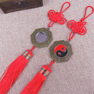 Buddha Gift Feng Shui Bagua Map Chinese Knotting Harmony Energy Map Mirror