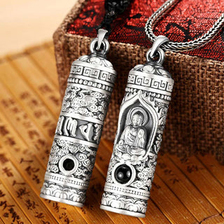 Buddha Gift Chinese Zodiac Natal Buddha Projection Prosperity Necklace Pendant