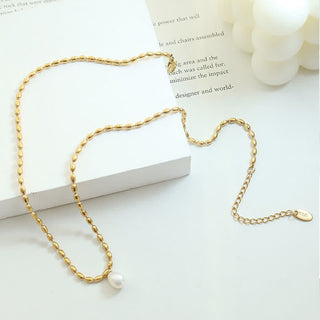 Buddha Gift Pearl Bead Peace Necklace Pendant