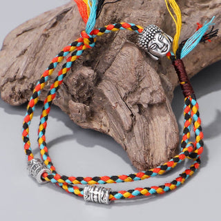 Buddha Gift  Head Serenity String Bracelet