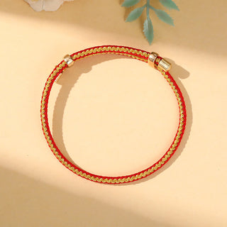 Buddha Gift Colorful Rope Zongzi Pattern Luck Handmade Child Adult Bracelet