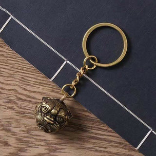 Buddha Gift PiXiu Wealth Copper Key Chain
