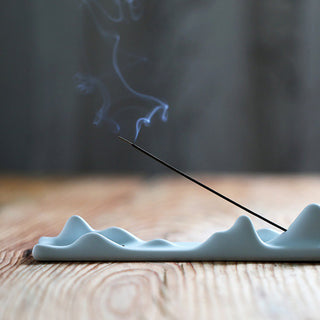 Buddha Gift Mountain Cloud Meditation Balance Incense Holder