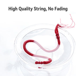 Buddha Gift 999 Gold Luck Koi Fish Handcrafted Braided String Bracelet