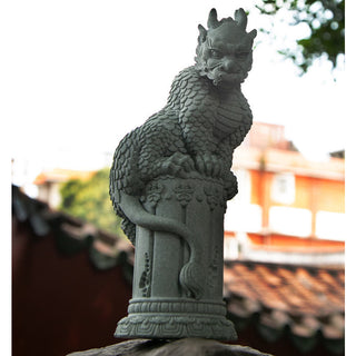 Buddha Gift Feng Shui Standing Sitting Dragon Success Luck Home Decoration