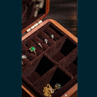 Buddha Gift Antique Flower Leaf Handmade Rosewood Jewelry Storage Box Wooden Gift Organizer Box