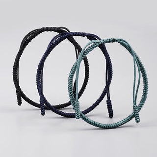 Buddha Gift Tibetan 3Pcs King Kong Knot Handcrafted Amulet Strength Bracelet