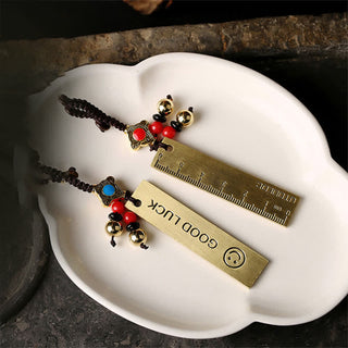 Buddha Gift Feng Shui Yin Yang Bagua Wenchang Pen Pagoda Prayer Wheel Keychain