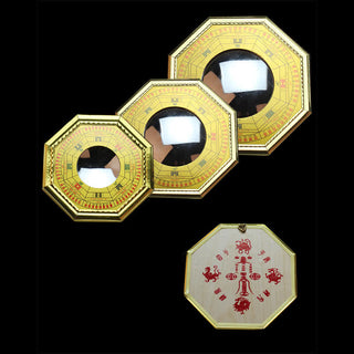 Buddha Gift Feng Shui Bagua Map Balance Harmony Living Room Energy Map Mirror