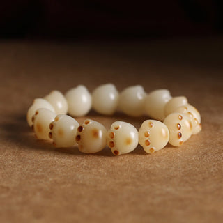 Buddha Gift Cute Lucky Cat Bodhi Seed Cat Paw Harmony Bracelet